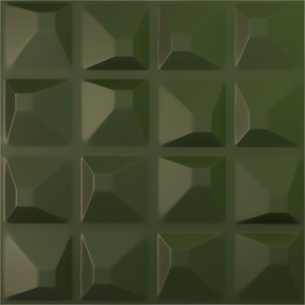 Ekena Millwork 19 5/8in. W x 19 5/8in. H Tristan EnduraWall Decorative 3D Wall Panel Covers 2.67 Sq. Ft. WP20X20TNGCG - main